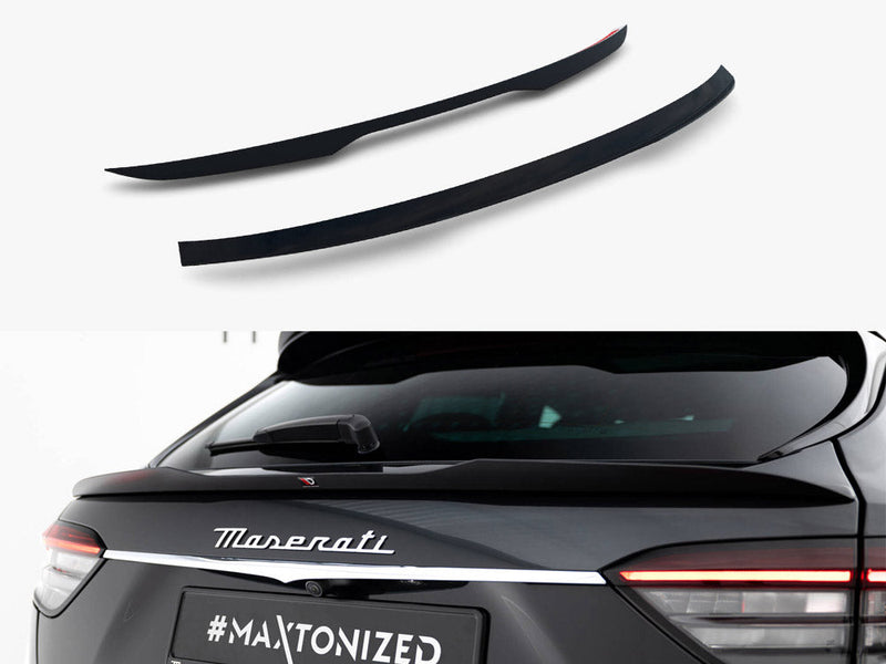 Maxton Design - Lower Spoiler CAP Maserati Levante GT Mk1 Facelift