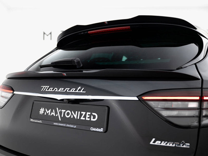 Maxton Design - Lower Spoiler CAP Maserati Levante GT Mk1 Facelift