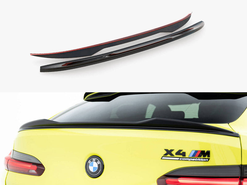 Maxton Design - Bottom Spoiler CAP 3D BMW X4 M F98 Facelift