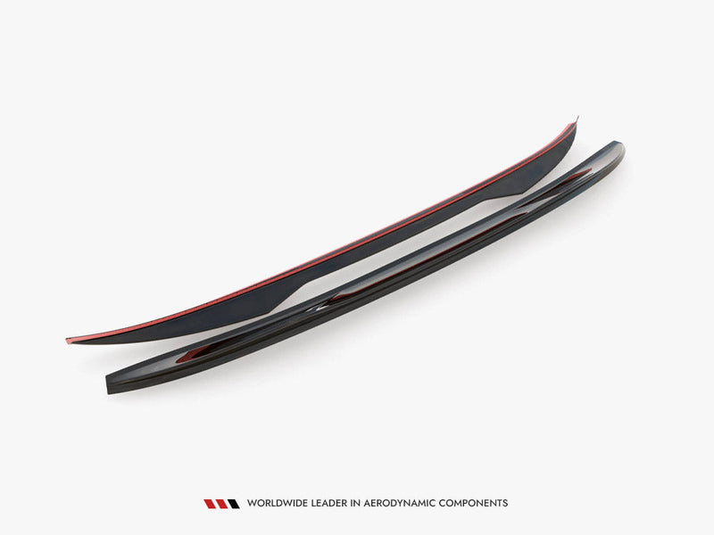Maxton Design - Bottom Spoiler CAP 3D BMW X4 M F98 Facelift