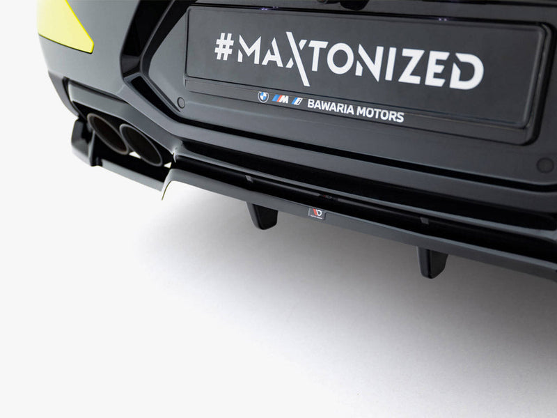 Maxton Design - Rear Splitter (Vertical Bars) BMW X4M F98 Facelift