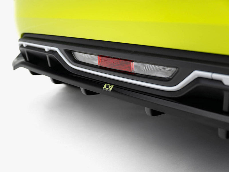 Maxton Design - Rear Splitter (Vertical Bars) Abarth 500e