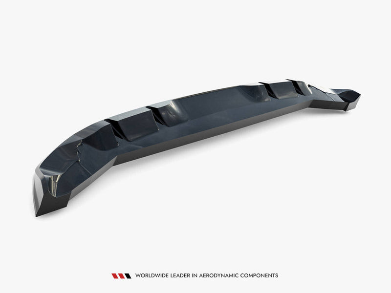Maxton Design - Rear Splitter (Vertical Bars) Abarth 500e