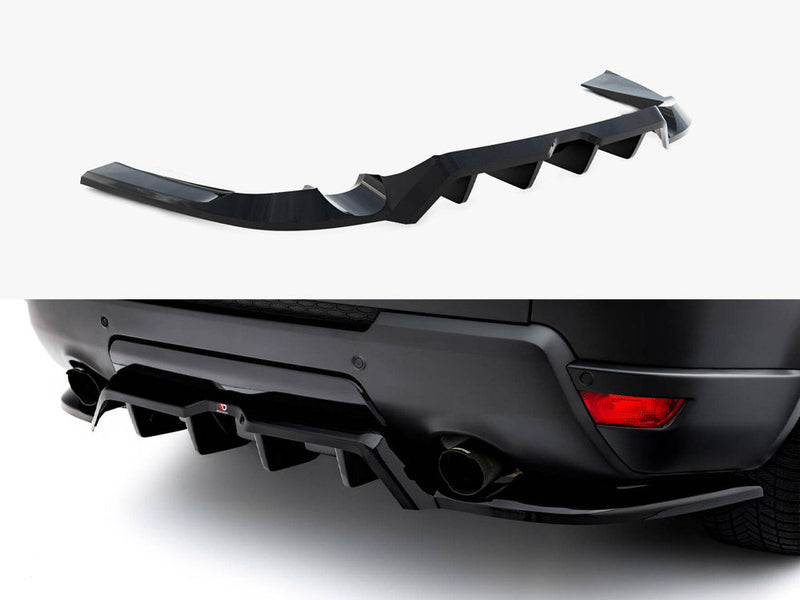 Maxton Design - Rear Splitter (Vertical Bars) Land Rover Range Rover Sport Mk2