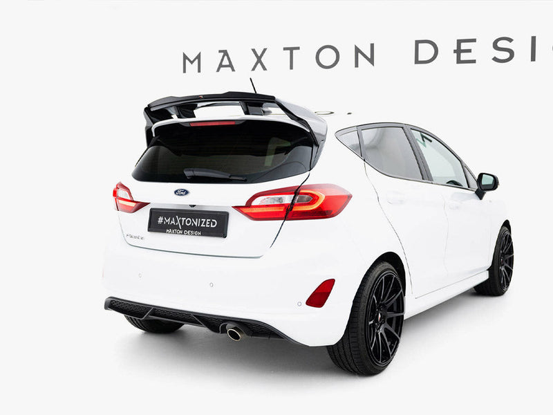 Maxton Design - Spoiler CAP Ford Fiesta ST / ST-Line Mk8 / Mk8 Facelift (For Spoiler FO-FI-8-ST-FH1FP )