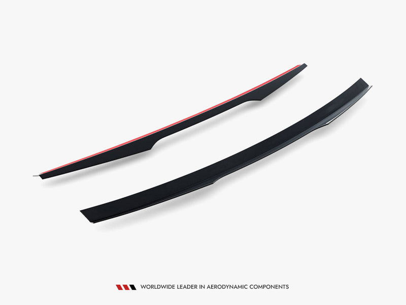 Maxton Design - Spoiler CAP Ford Fiesta ST / ST-Line Mk8 / Mk8 Facelift (For Spoiler FO-FI-8-ST-FH1FP )