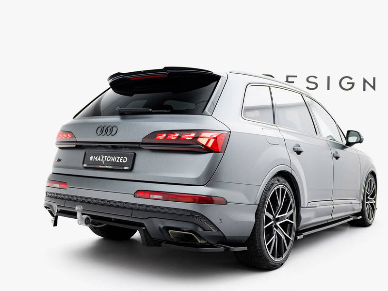 Maxton Design - Rear Splitter (Vertical Bars) Audi Q7 S-Line Mk2 Facelift 2