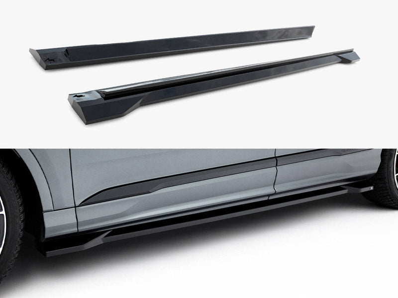 Maxton Design -  Side Skirts Diffusers Audi Q7 S-Line Mk2 Facelift 2