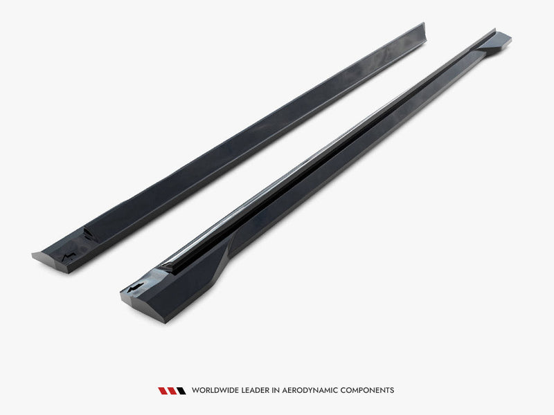 Maxton Design -  Side Skirts Diffusers Audi Q7 S-Line Mk2 Facelift 2
