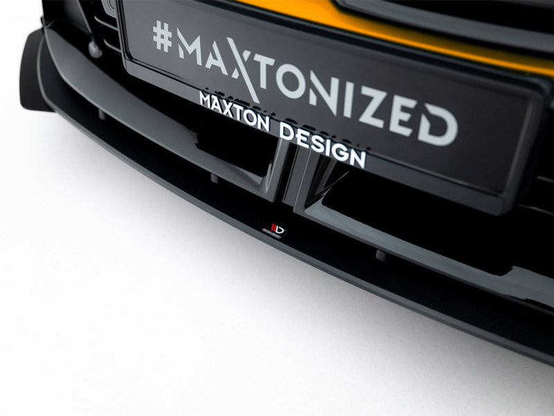 Maxton Design - Street PRO Front Splitter + Flaps BMW 1 M-Pack F70