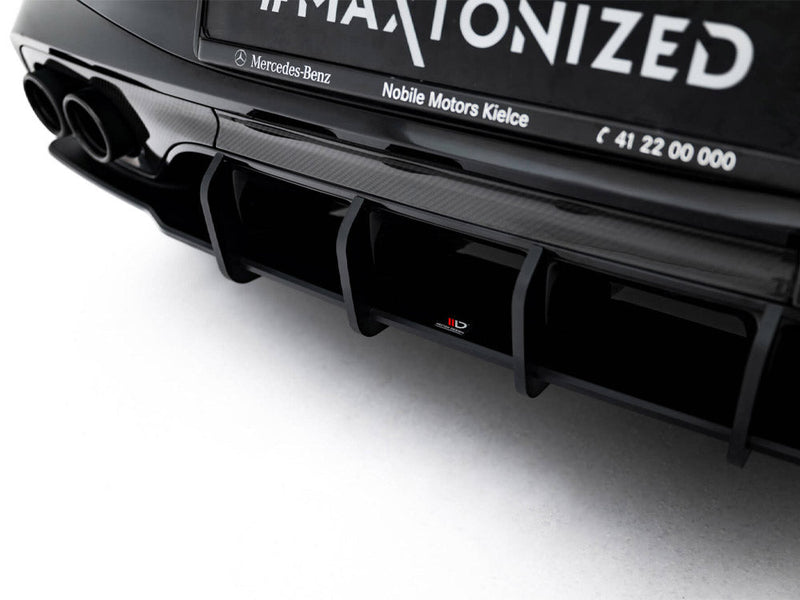 Maxton Design - Street PRO Rear Diffuser + Flaps Mercedes-AMG CLE 53 C236