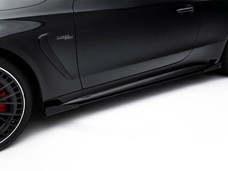 Maxton Design - Street PRO Side Skirts Diffusers + Flaps Mercedes-AMG CLE 53 C236