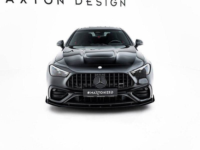 Maxton Design - Street PRO Front Splitter + Flaps Mercedes-AMG CLE 53 C236