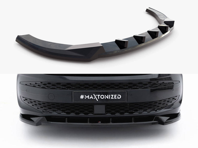Maxton Design - Front Splitter Volkswagen Multivan Long T7