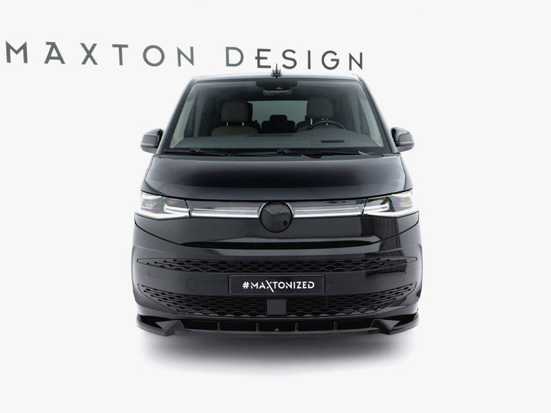Maxton Design - Front Splitter Volkswagen Multivan Long T7