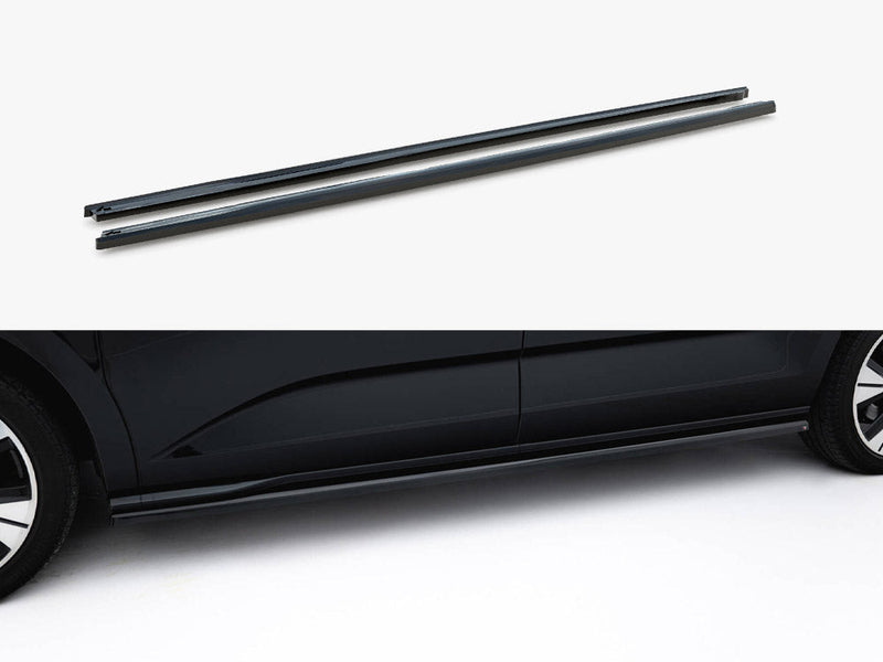 Maxton Design - Side Skirts Diffusers Volkswagen Multivan Long T7