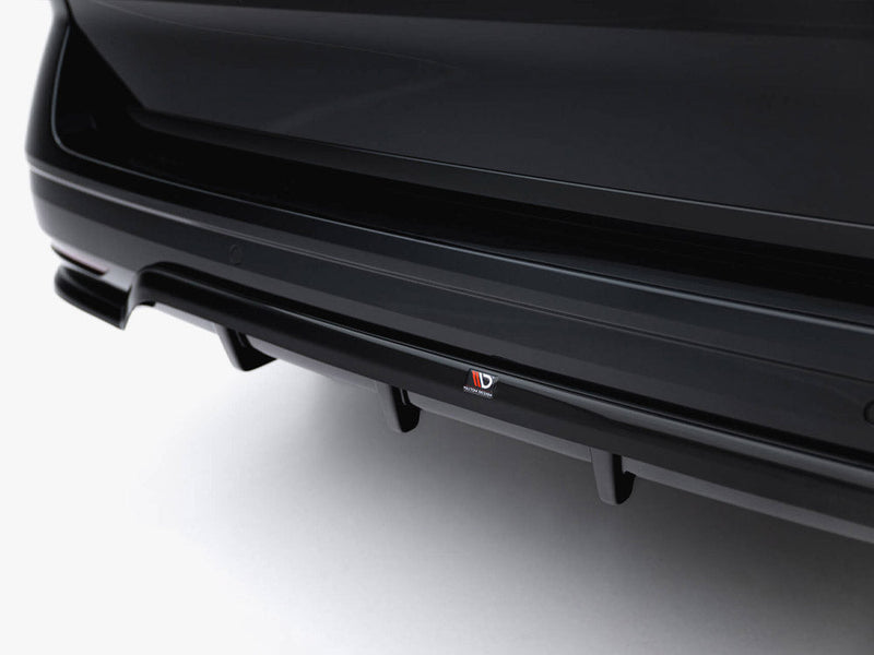 Maxton Design -Rear Splitter (Vertical Bars) Volkswagen Multivan Long T7
