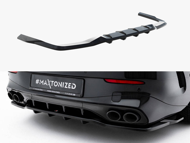 Maxton Design - Rear Splitter (Vertical Bars) Mercedes-AMG CLE 53 C236
