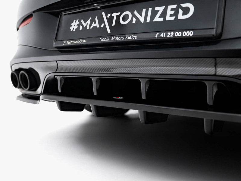 Maxton Design - Rear Splitter (Vertical Bars) Mercedes-AMG CLE 53 C236