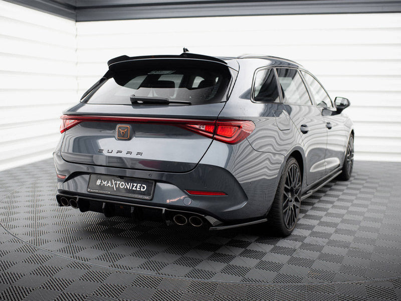 Maxton Design - Rear Side Splitters V.2 Cupra Leon ST Mk1