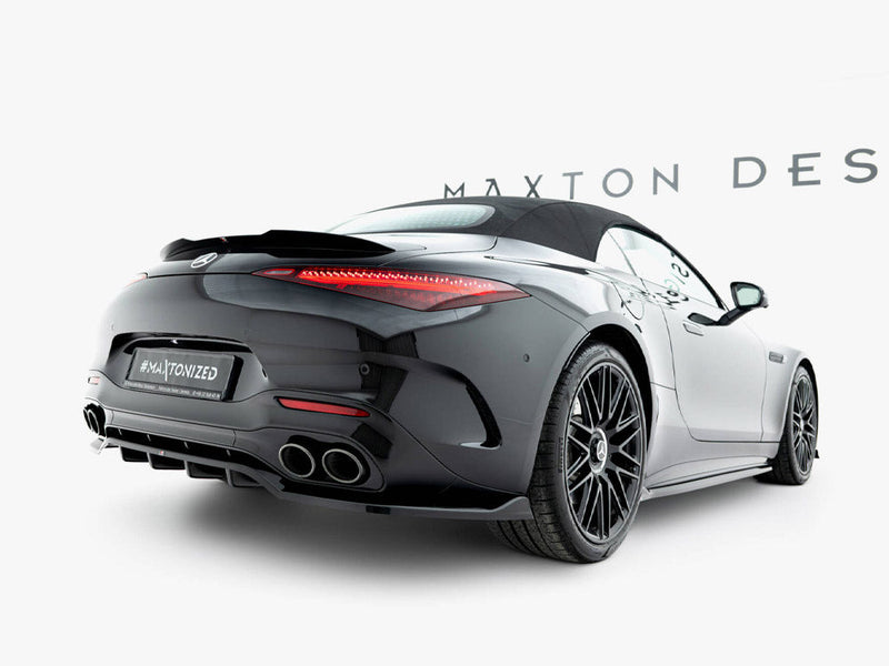 Maxton Design -  Rear Splitter (Vertical Bars) Mercedes-AMG SL 63 R232