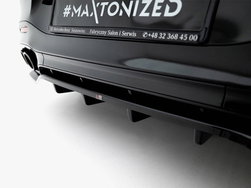 Maxton Design -  Rear Splitter (Vertical Bars) Mercedes-AMG SL 63 R232