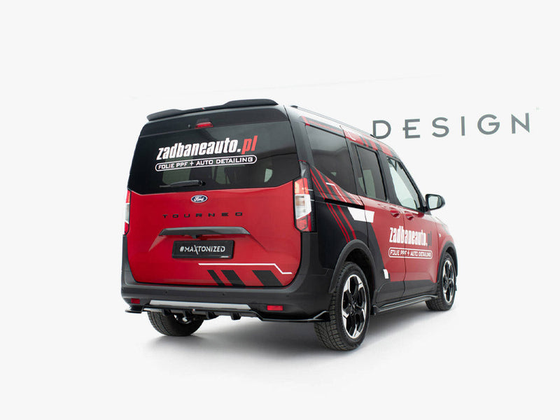 Maxton Design - Rear Splitter (Vertical Bars) Ford Tourneo Courier Mk2