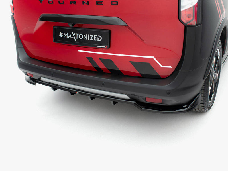 Maxton Design - Rear Splitter (Vertical Bars) Ford Tourneo Courier Mk2