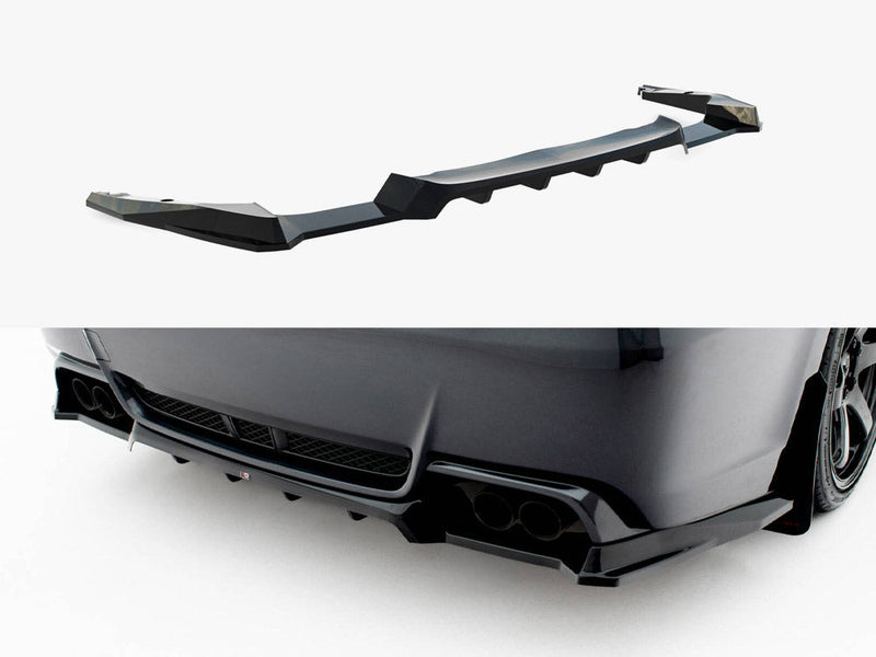 Maxton Design -  Rear Splitter (Vertical Bars) Subaru Impreza WRX STI Mk3 Facelift