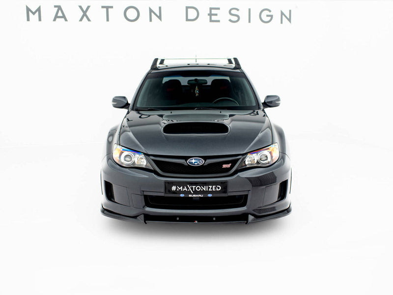 Maxton Design - Front Splitter V.2 Subaru Impreza WRX STI Mk3 Facelift