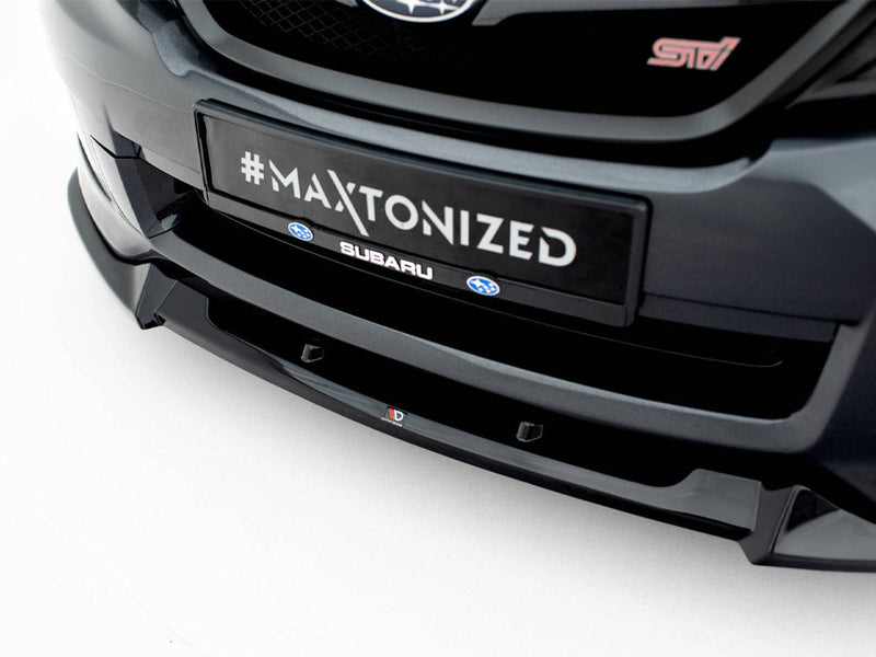 Maxton Design - Front Splitter V.2 Subaru Impreza WRX STI Mk3 Facelift