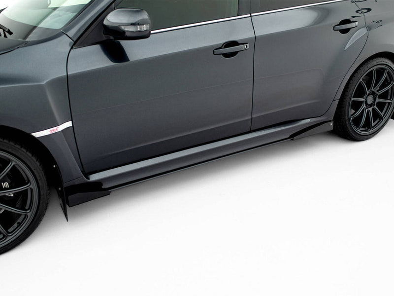 Maxton Design - Side Flaps Subaru Impreza WRX STI Mk3 Facelift