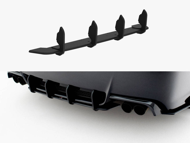 Maxton Design - Street PRO Rear Diffuser Subaru Impreza WRX STI Mk3 Facelift