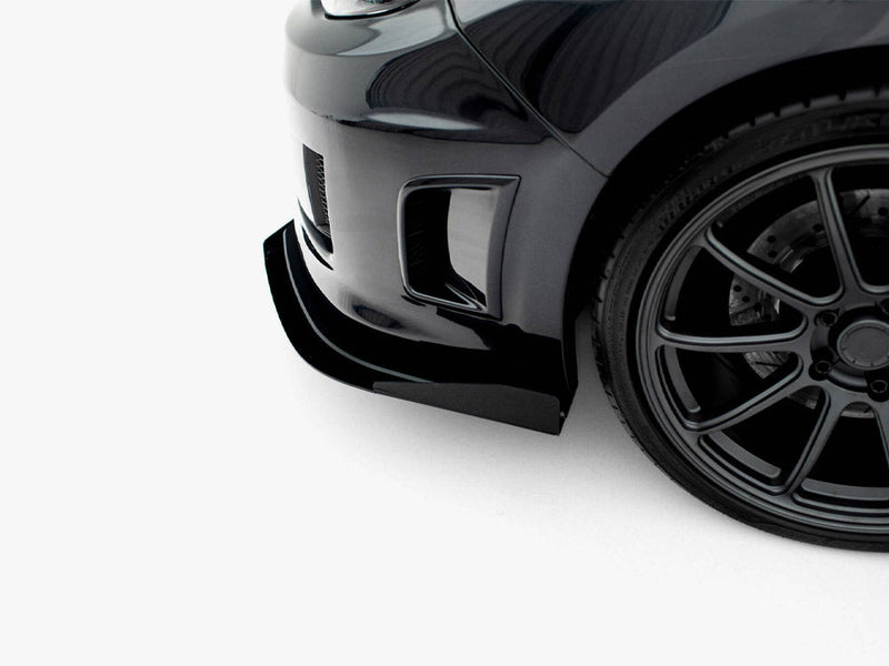 Maxton Design -  Street PRO Front Splitter + Flaps Subaru Impreza WRX STI Mk3 Facelift