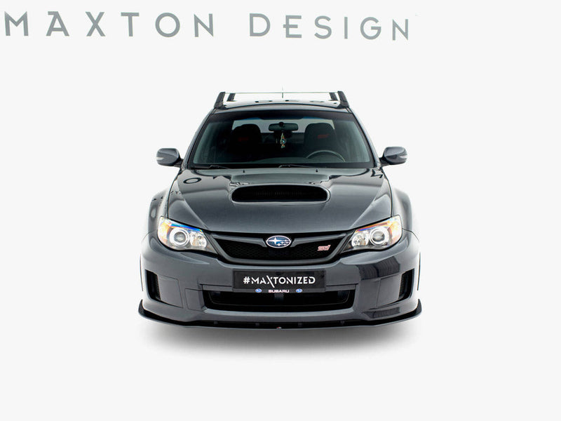 Maxton Design - Street PRO Front Splitter Subaru Impreza WRX STI Mk3 Facelift
