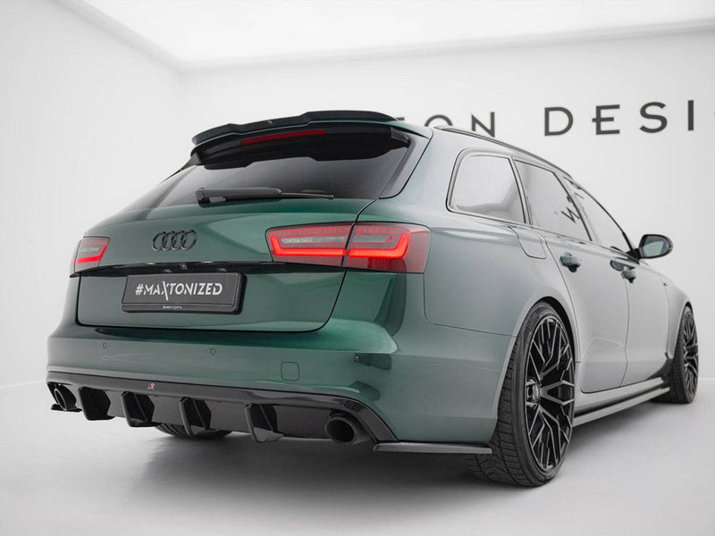 Maxton Design - Rear Side Splitters V.3 Audi A6 S-Line Avant C7