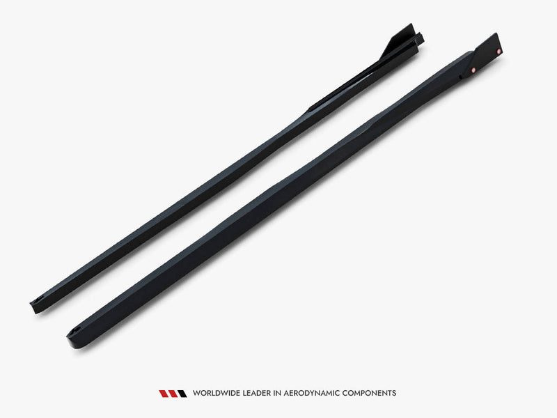 Maxton Design -  Side Skirts Diffusers + Flaps Toyota GR Yaris Mk4 Facelift