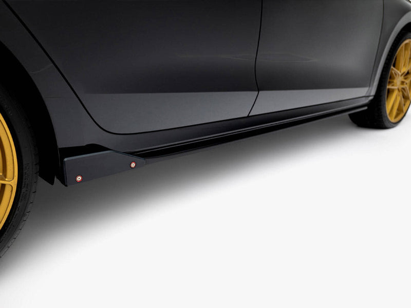 Maxton Design - Side Skirts Diffusers V.2 + Flaps Skoda Octavia RS Liftback / Estate Mk4 Facelift
