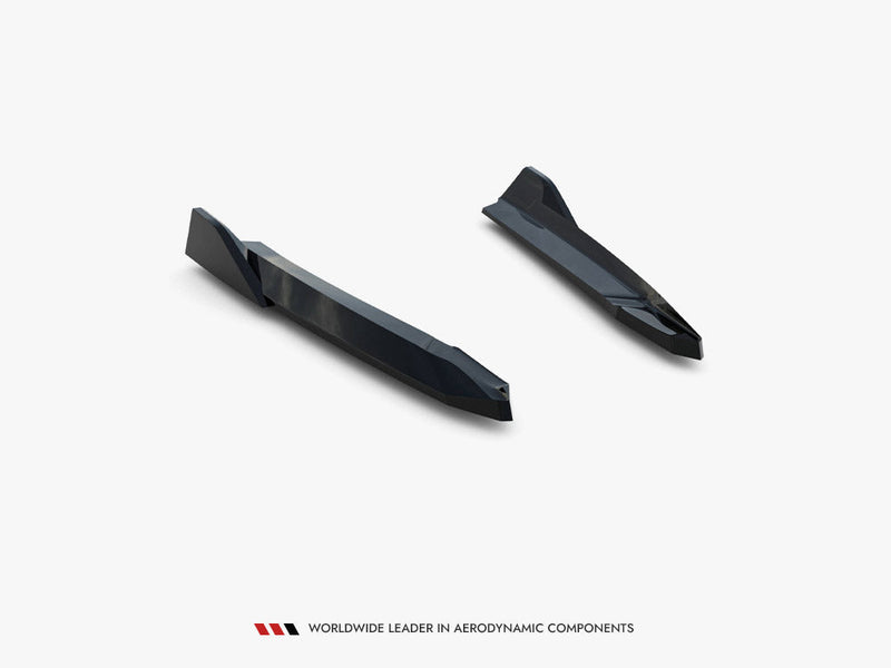 Maxton Design - Rear Side Splitters V.8 Skoda Octavia RS Liftback / Estate Mk4 Facelift