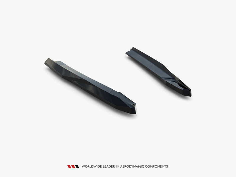 Maxton Design - Rear Side Splitters V.7 Skoda Octavia RS Liftback / Estate Mk4 / Mk4 Facelift