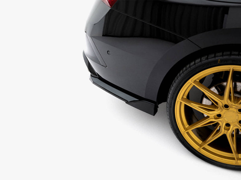 Maxton Design - Rear Side Splitters V.6 Skoda Octavia RS Liftback / Estate Mk4 / Mk4 Facelift