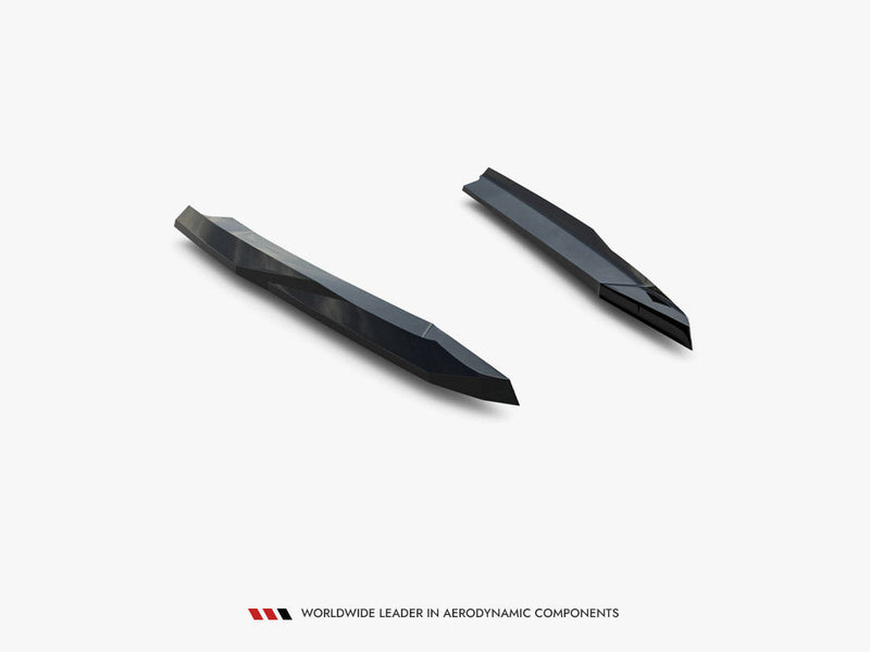 Maxton Design - Rear Side Splitters V.5 Skoda Octavia RS Liftback / Estate Mk4 / Mk4 Facelift