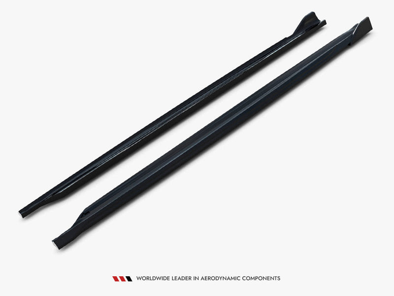 Maxton Design - Side Skirts Diffusers V.4 Skoda Octavia RS Liftback / Estate Mk 4 Facelift