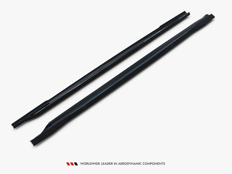 Maxton Design - Side Skirts Diffusers V.1 Skoda Octavia RS Liftback / Estate Mk 4 Facelift