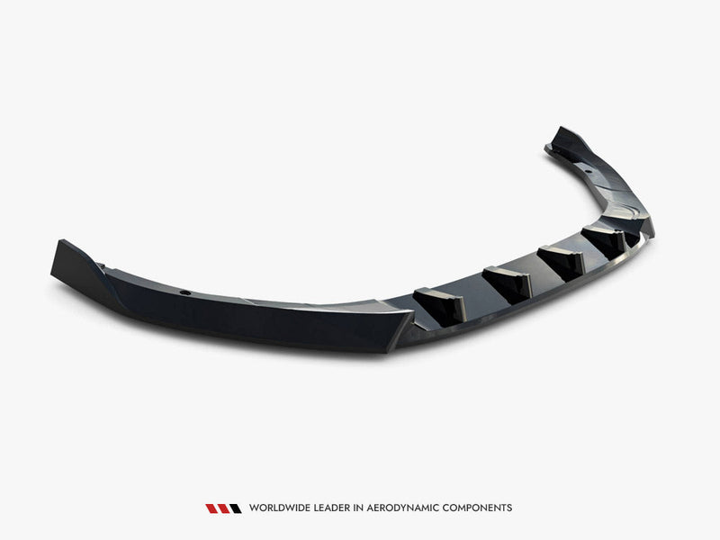 Maxton Design - Front Splitter V.2 Skoda Octavia RS Liftback / Estate Mk4 Facelift