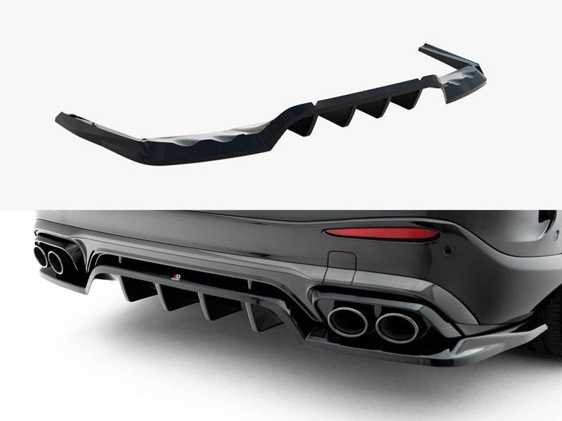 Maxton Design - Rear Splitter (Vertical Bars) Mercedes-AMG GLC 43 X254