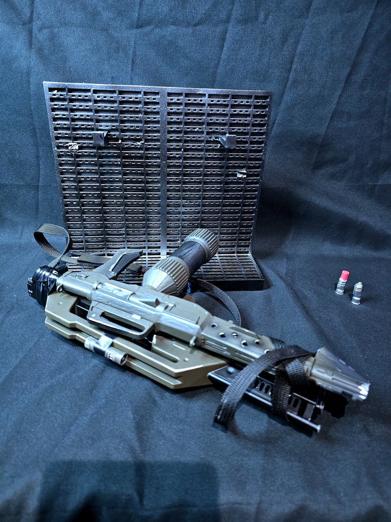 Aliens Ripley final battle Pulse Rifle/Flamethrower miniature model 250mm