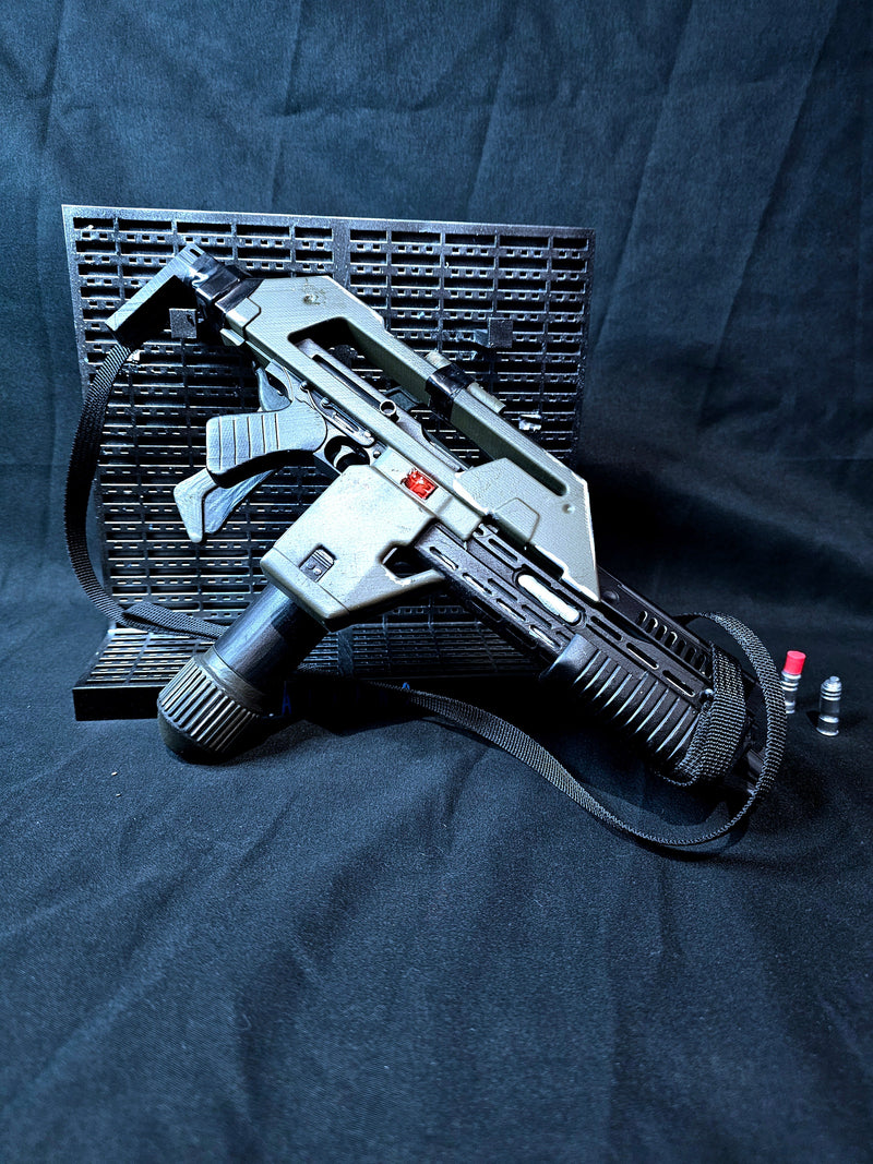 Aliens Ripley final battle Pulse Rifle/Flamethrower miniature model 250mm