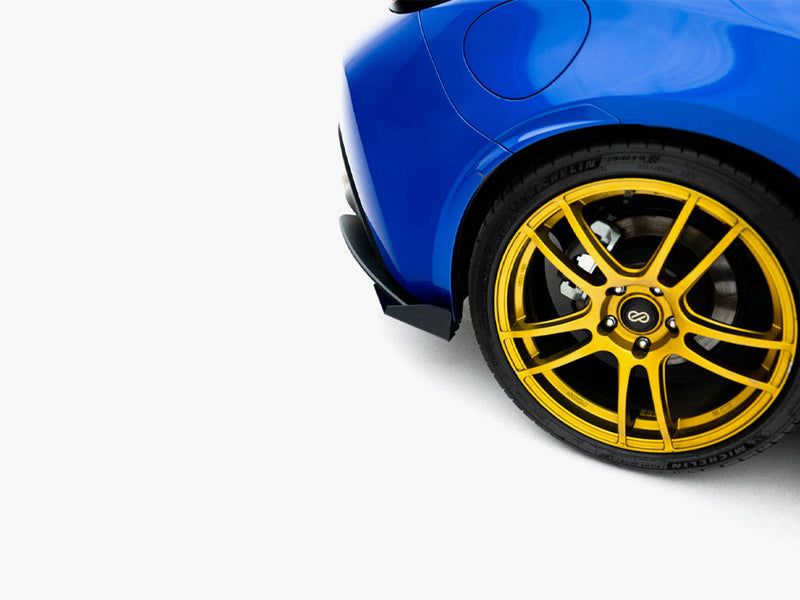 Maxton Design - Street Pro Rear Side Splitters V.1 + Flaps Subaru BRZ Mk2