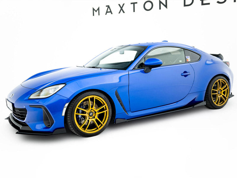 Maxton Design - Street PRO Side Skirts Diffusers V.1 + Flaps Subaru BRZ Mk2